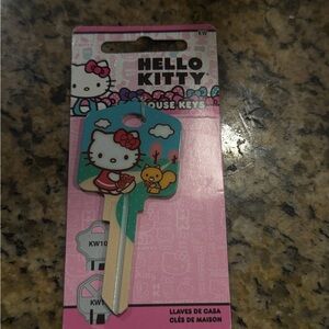 Hello Kitty Teal and Red House Key